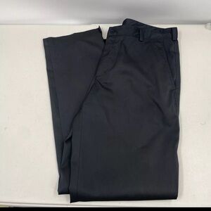 Nike Victory Golf Tour Men's Performance Black Flat Front Pants Drifit 36x32